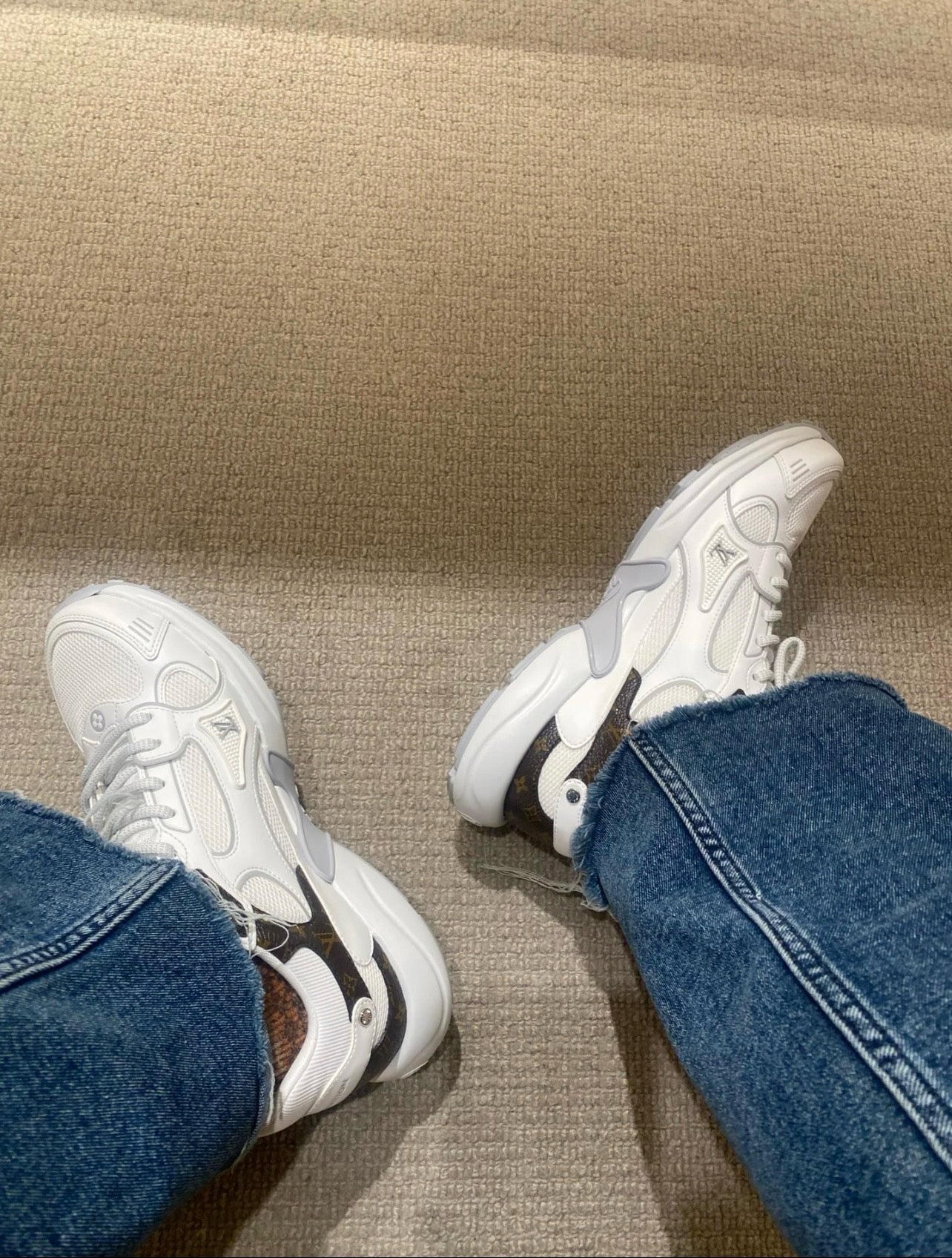 루이비통 LV 올림피아 스니커즈