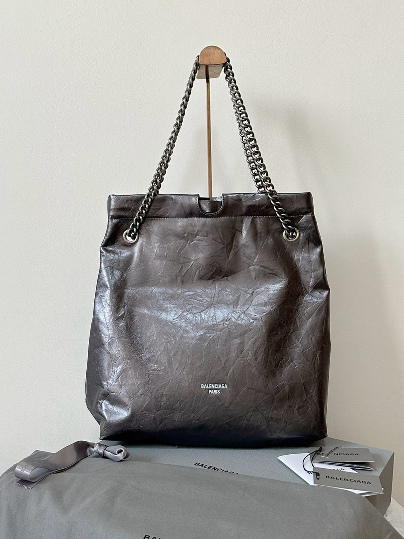 발렌시아가 크러쉬 토트백 미디움