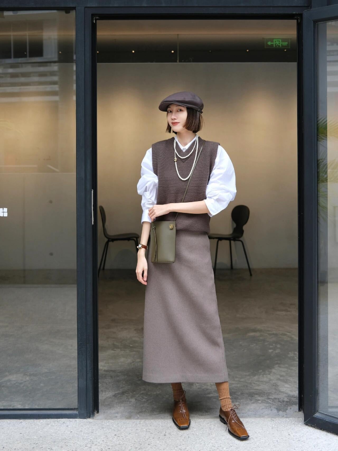 로에베 다이스 포켓백