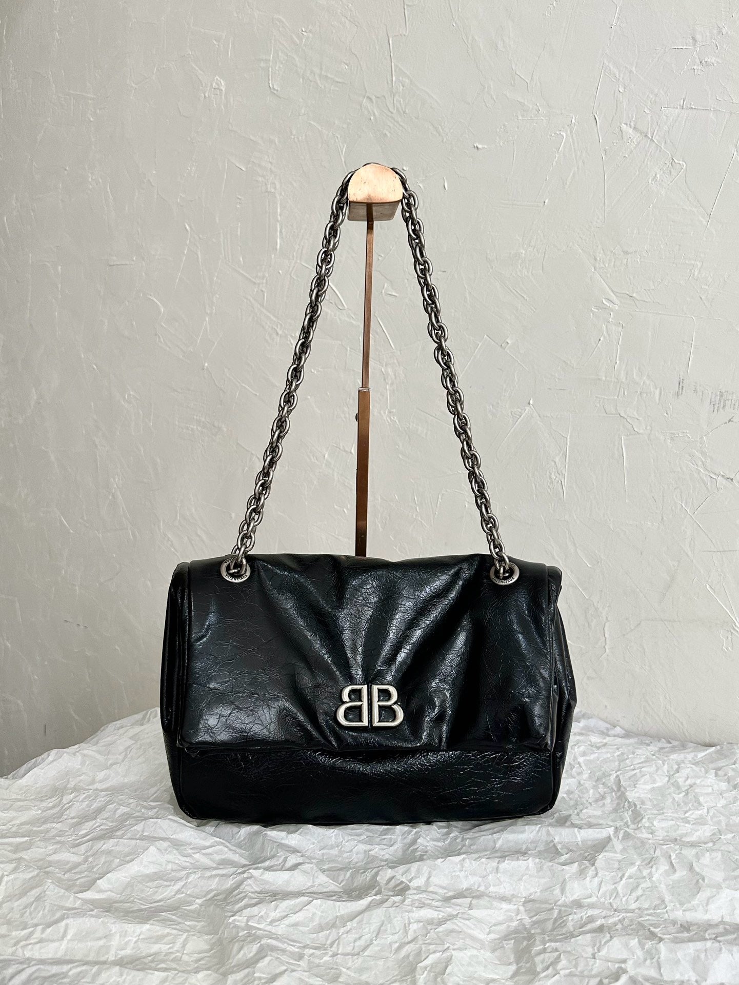 발렌시아가 모나코 체인백 스몰,미디움