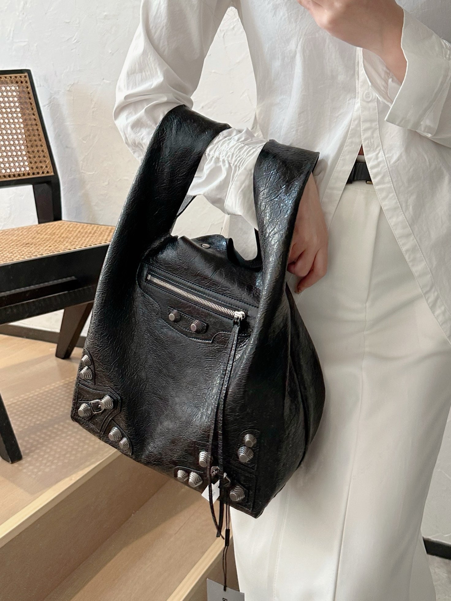 발렌시아가 르 카골 맨 쇼퍼백