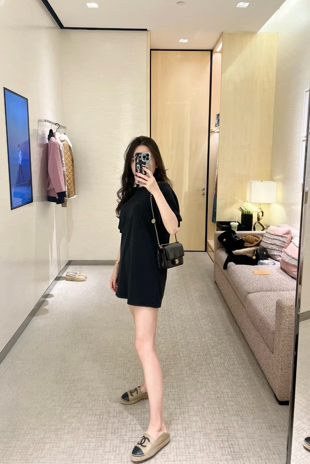 샤넬 레더 플랩백 스몰