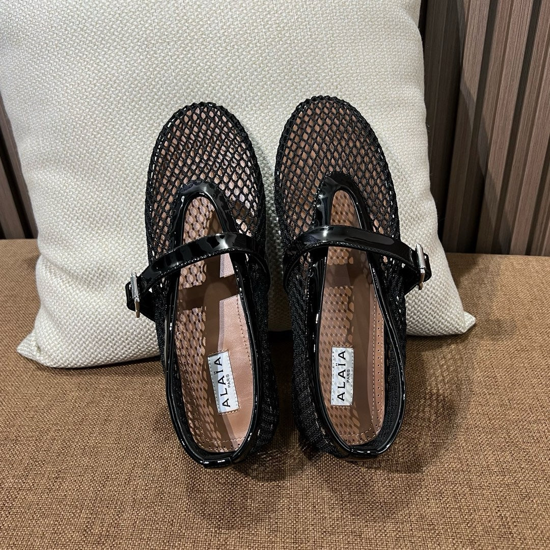 알라이아 피시넷 발레리나 플랫