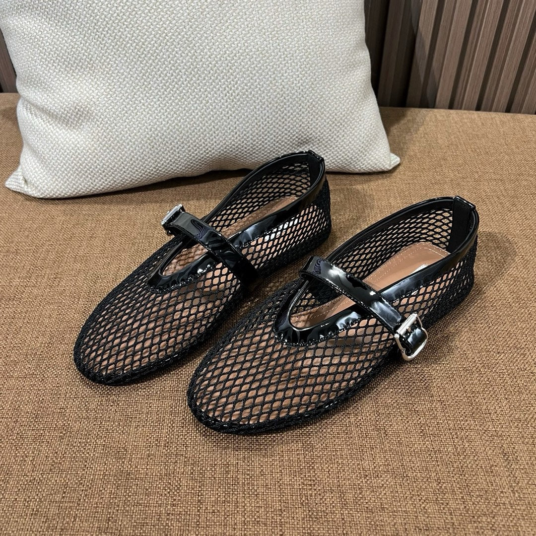 알라이아 피시넷 발레리나 플랫