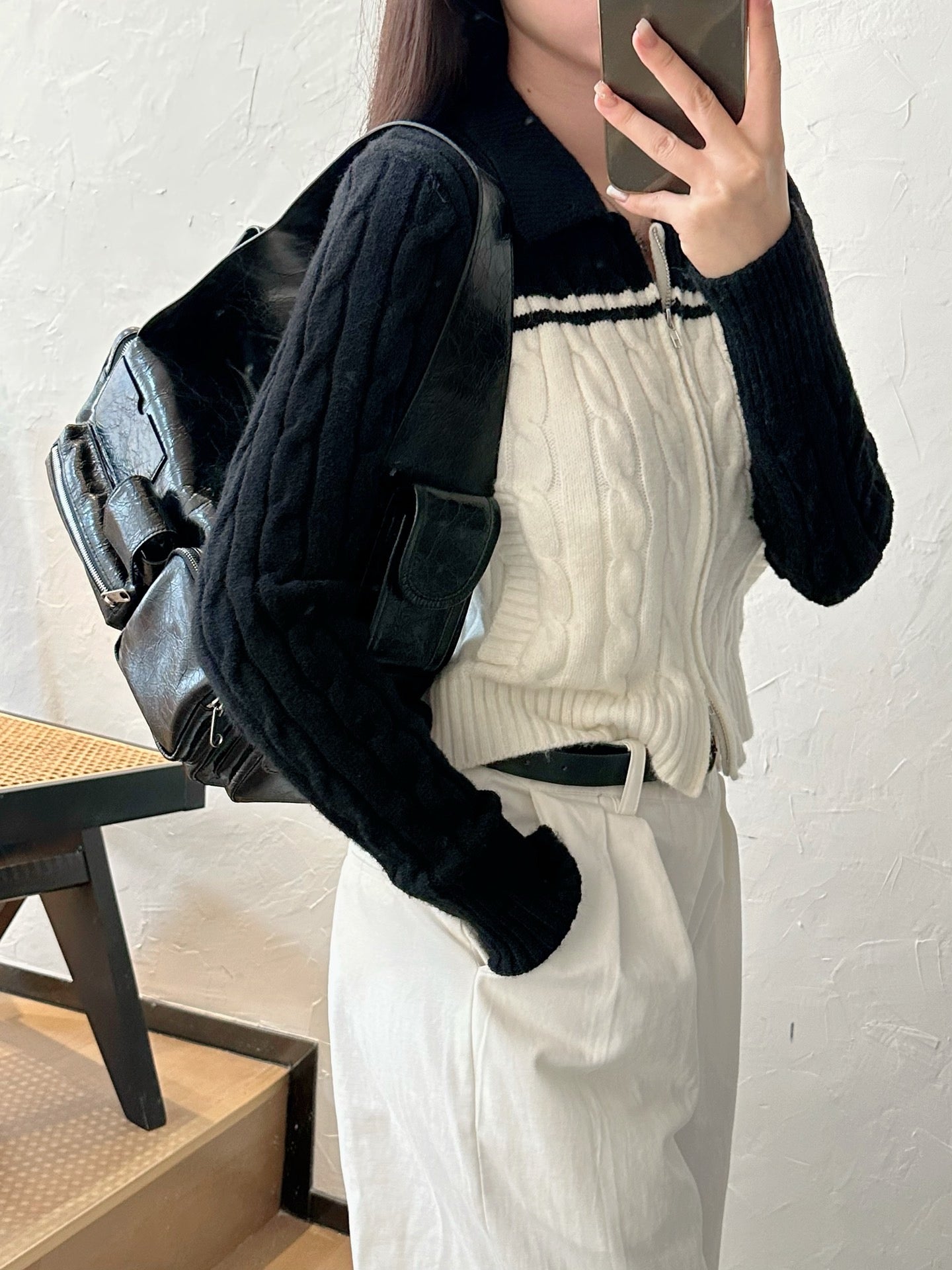 발렌시아가 수퍼비지 숄더백  XS