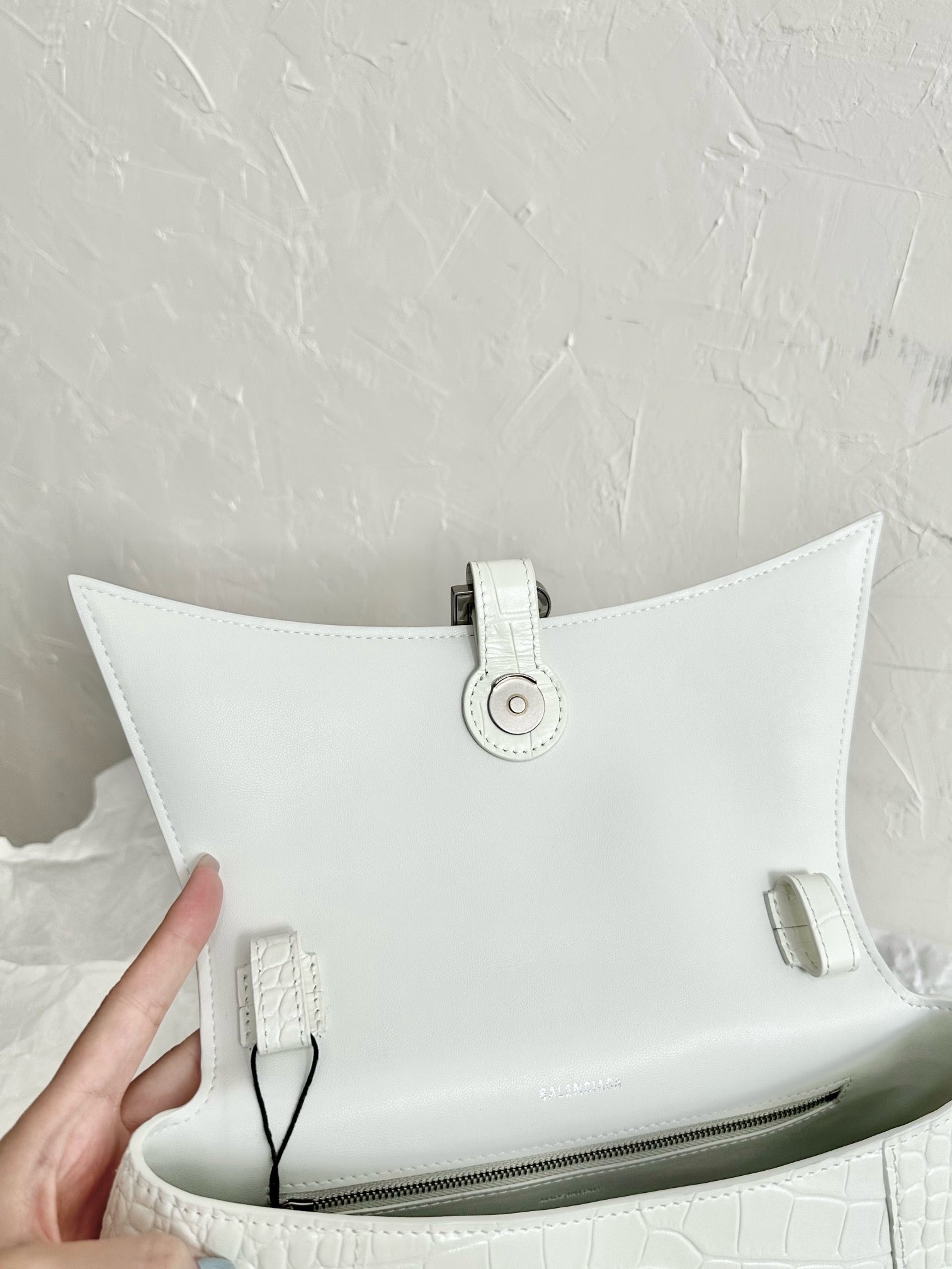 발렌시아가 크로커 엠보 다운타운 숄더백 스몰
