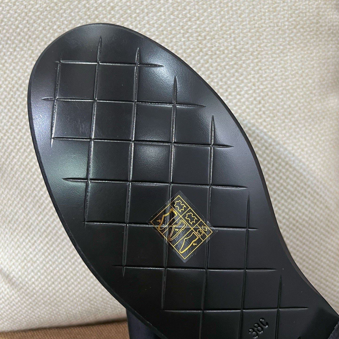 샤넬 턴락 퀄팅 뮬 슬리퍼