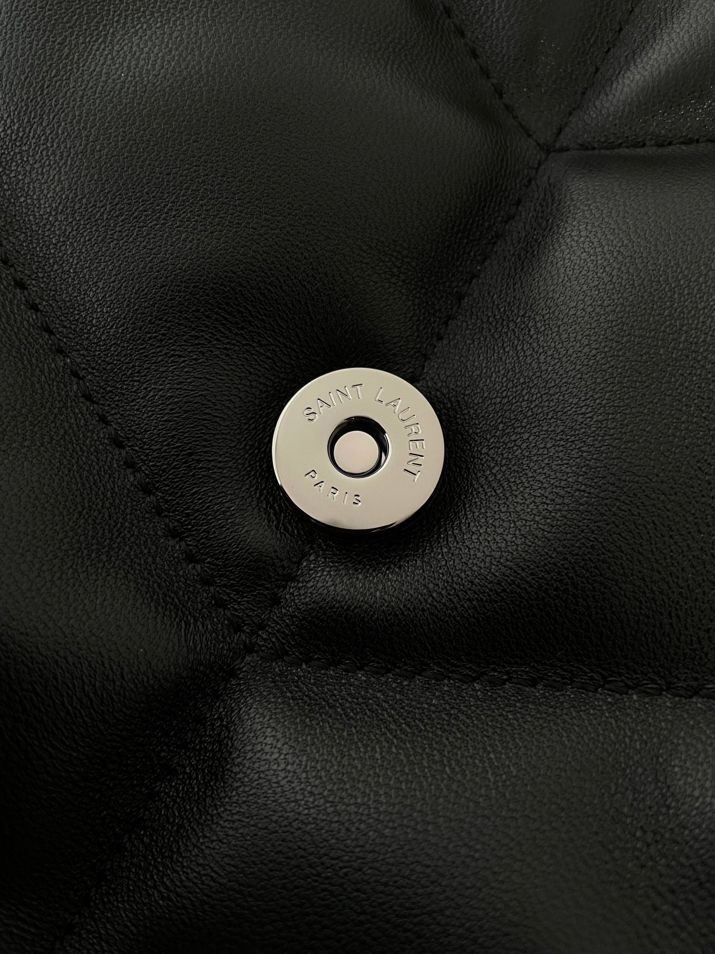 생로랑 루루 푸퍼백 미디움(흑장)