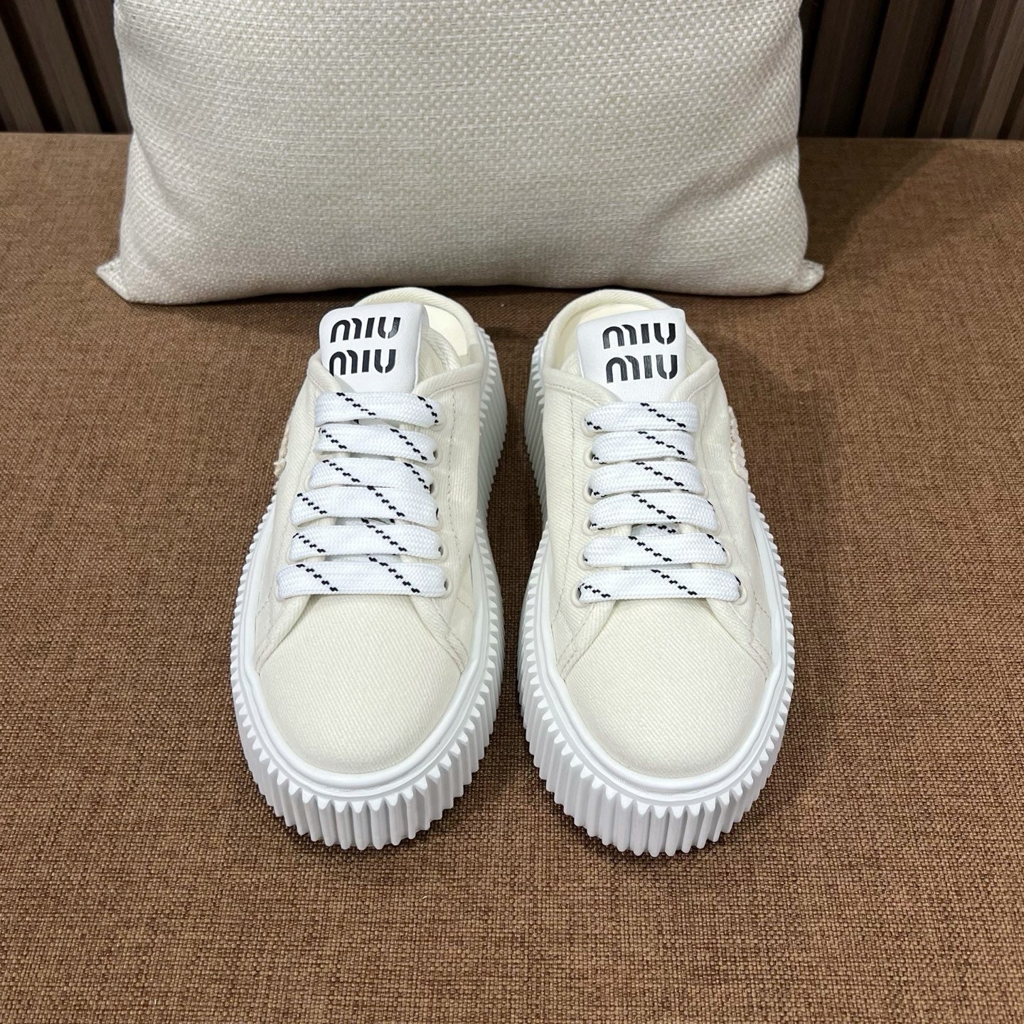 미우미우 데님 뮬