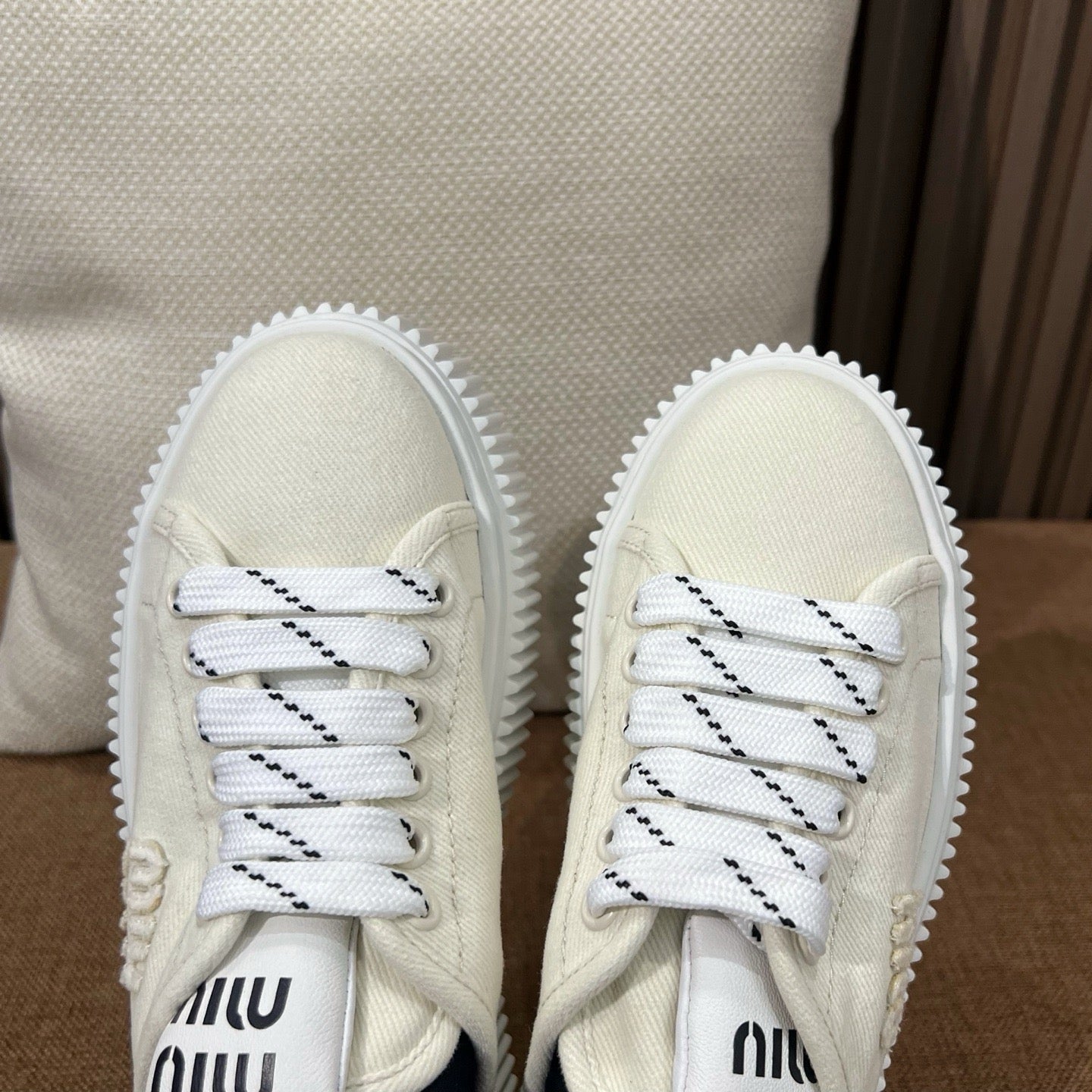 미우미우 데님 뮬