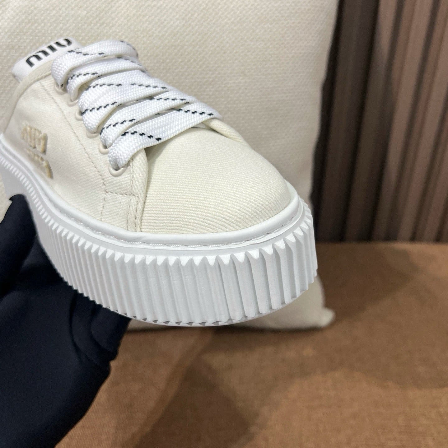 미우미우 데님 뮬