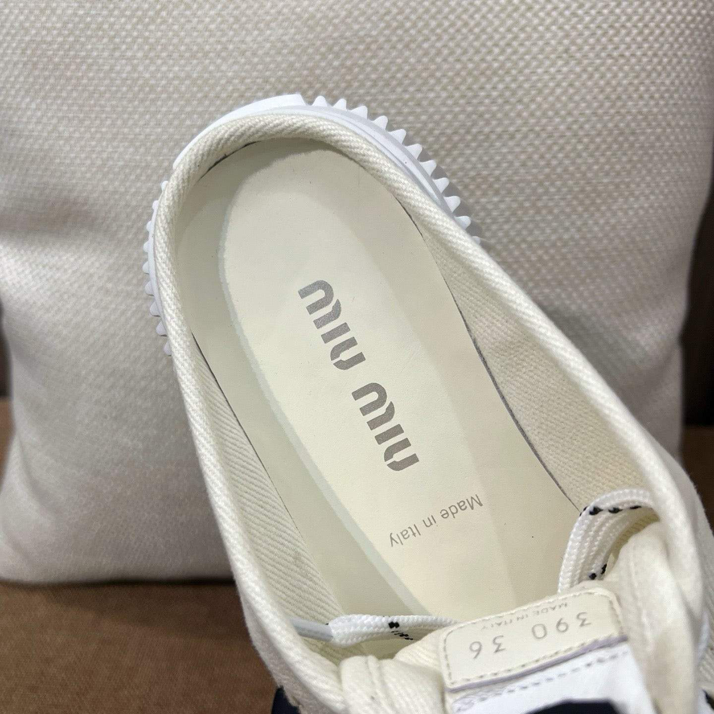 미우미우 데님 뮬