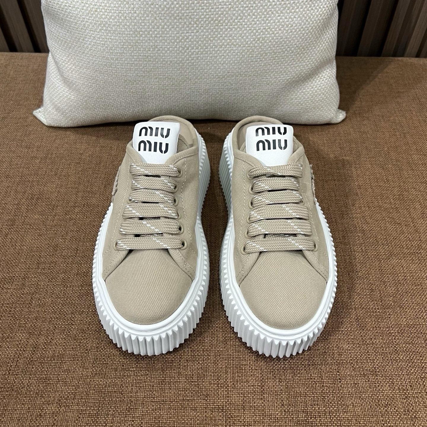 미우미우 데님 뮬