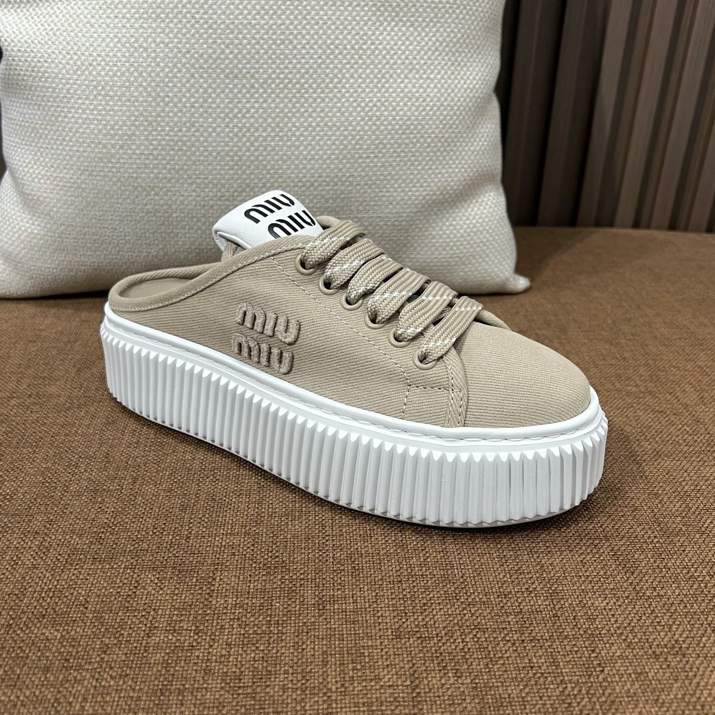 미우미우 데님 뮬