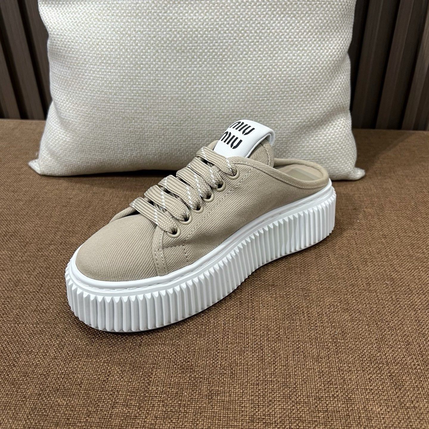 미우미우 데님 뮬