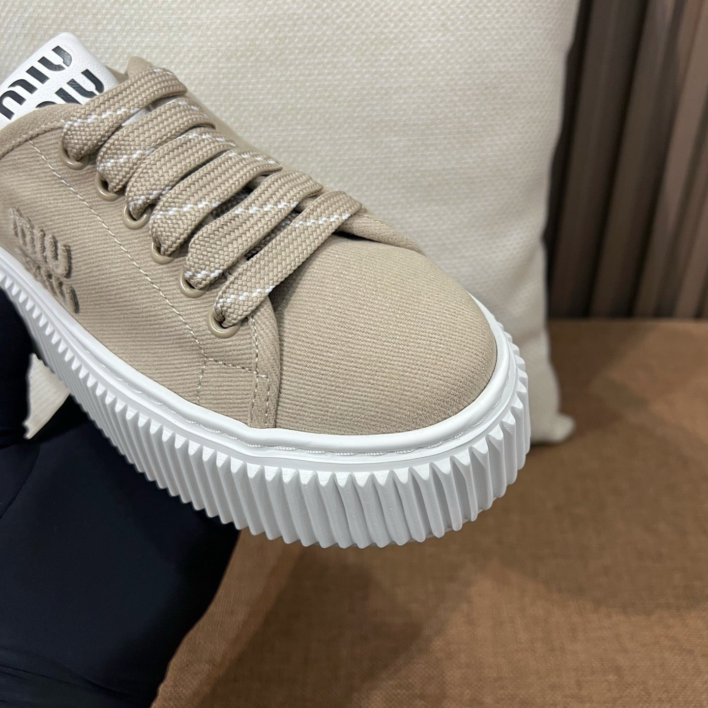 미우미우 데님 뮬