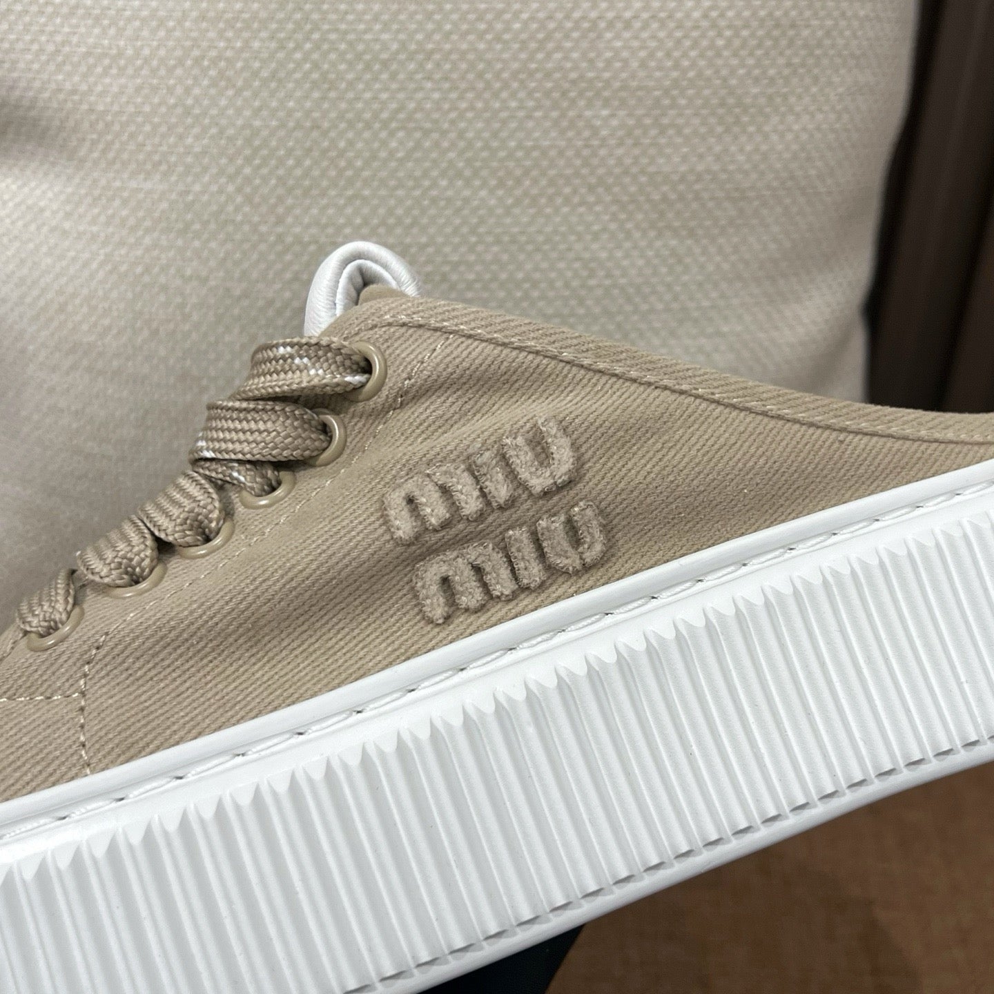 미우미우 데님 뮬