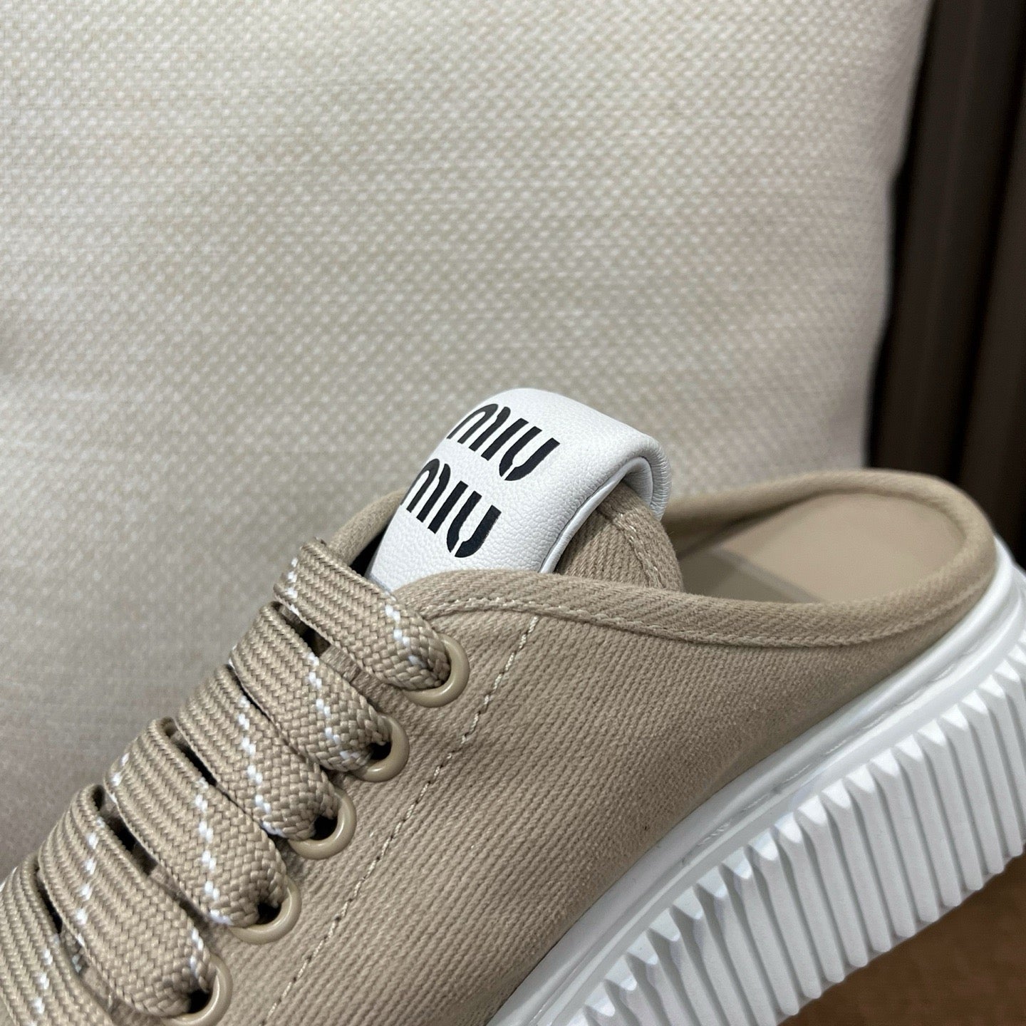 미우미우 데님 뮬