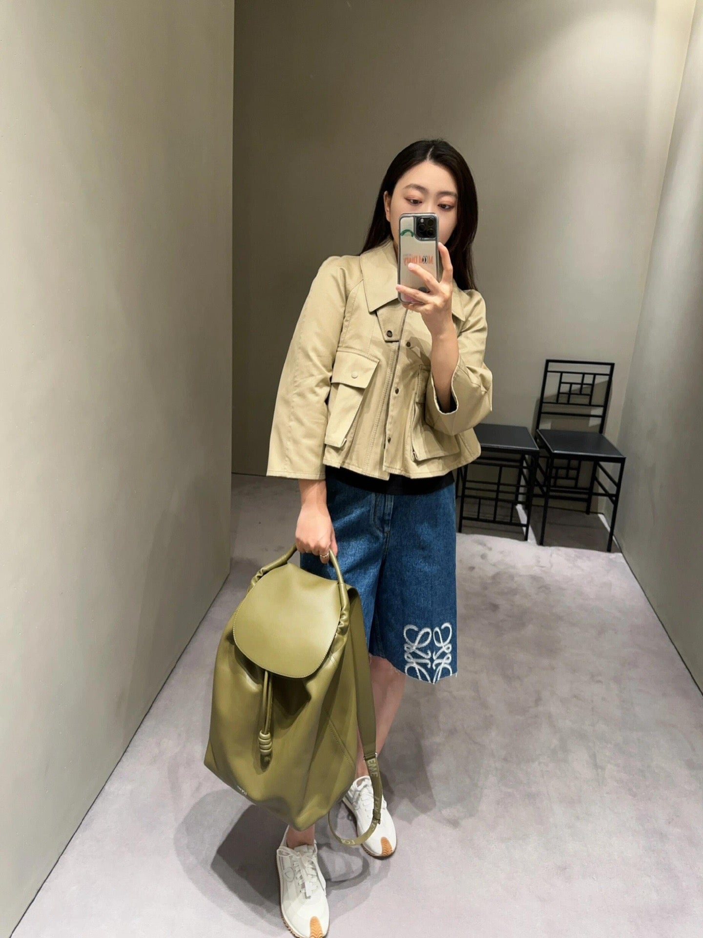 로에베 플라멩코 백팩