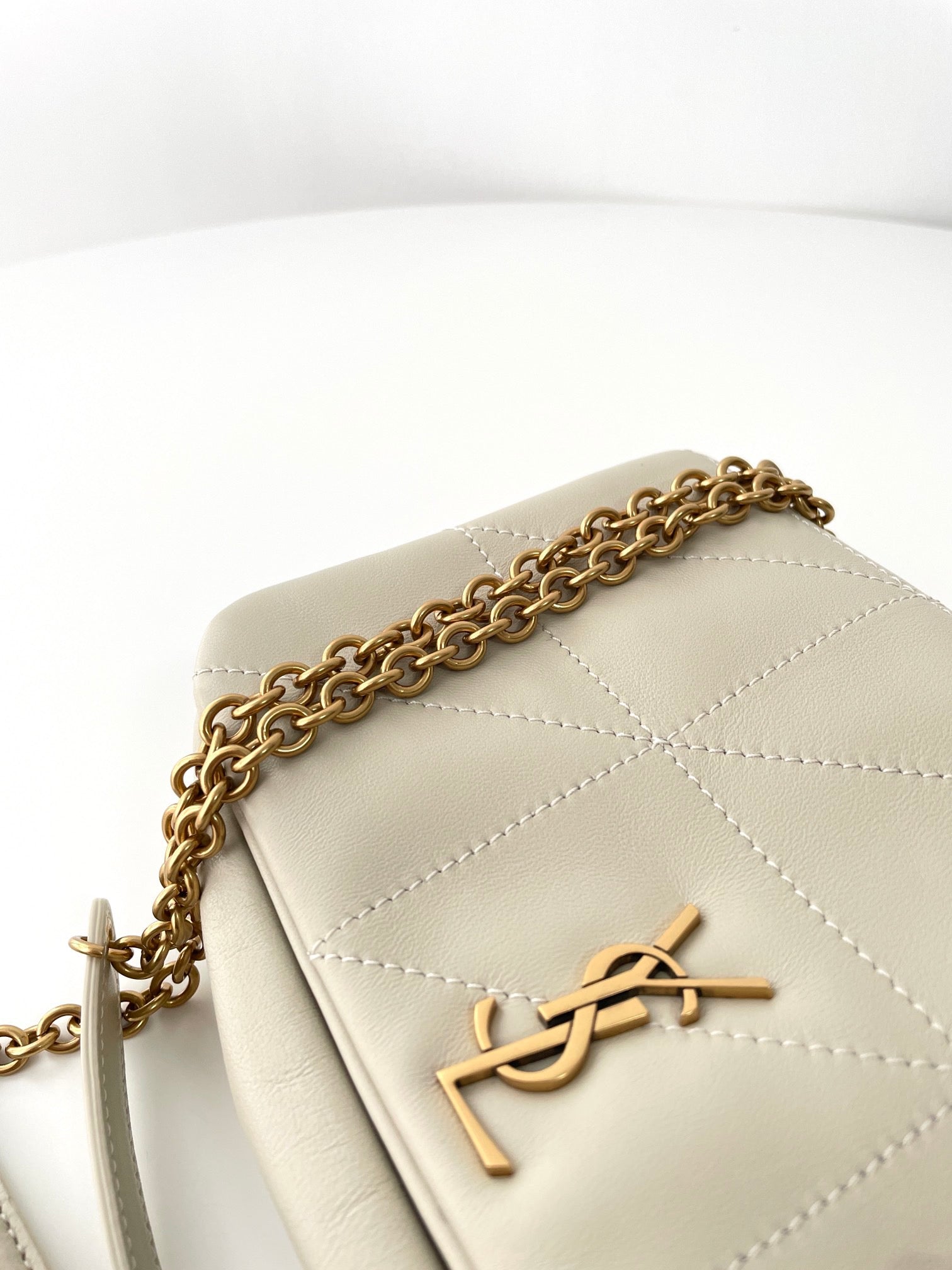 생로랑 제이미 4.3 체인백 램스킨 미니