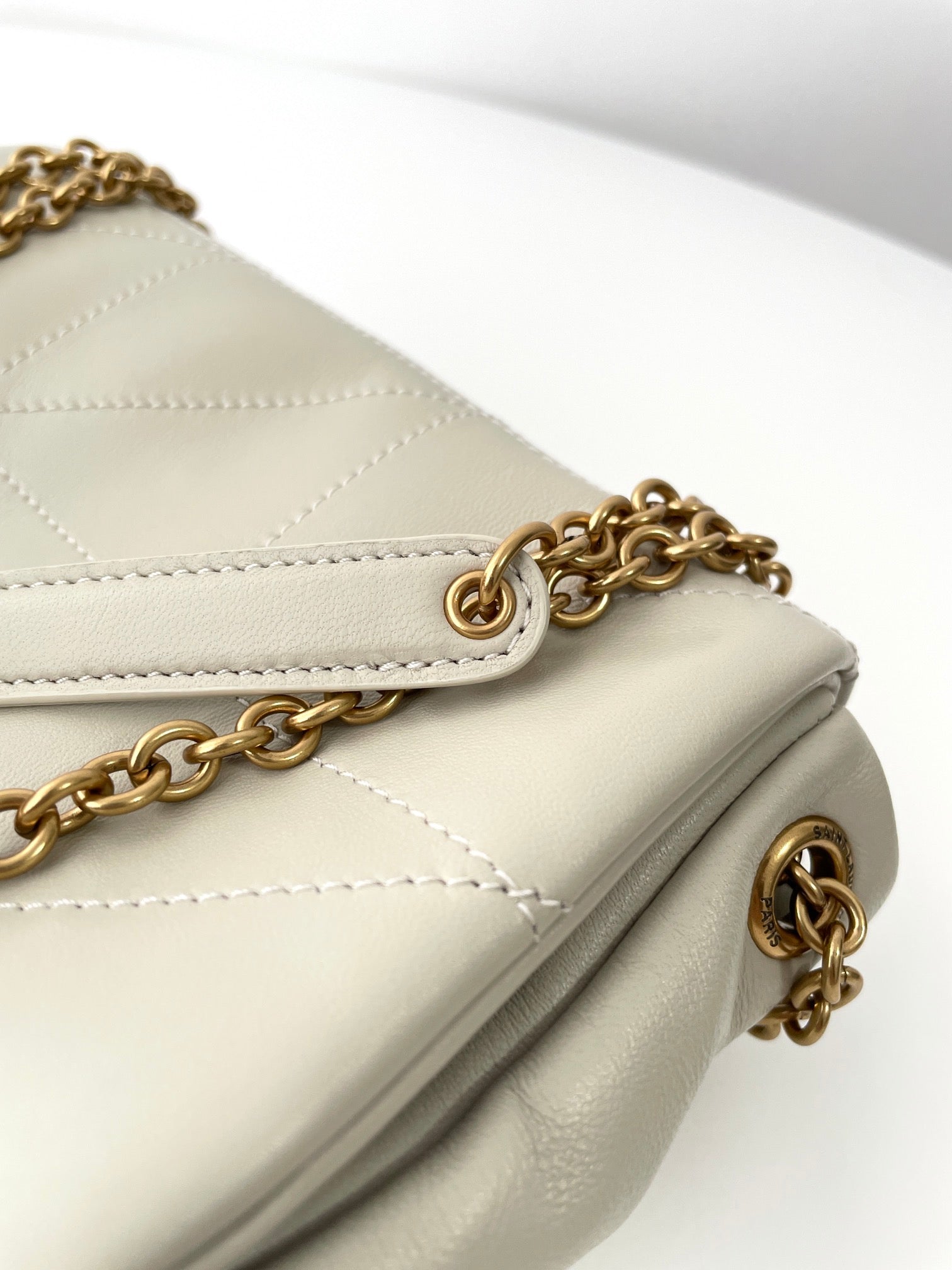 생로랑 제이미 4.3 체인백 램스킨 미니