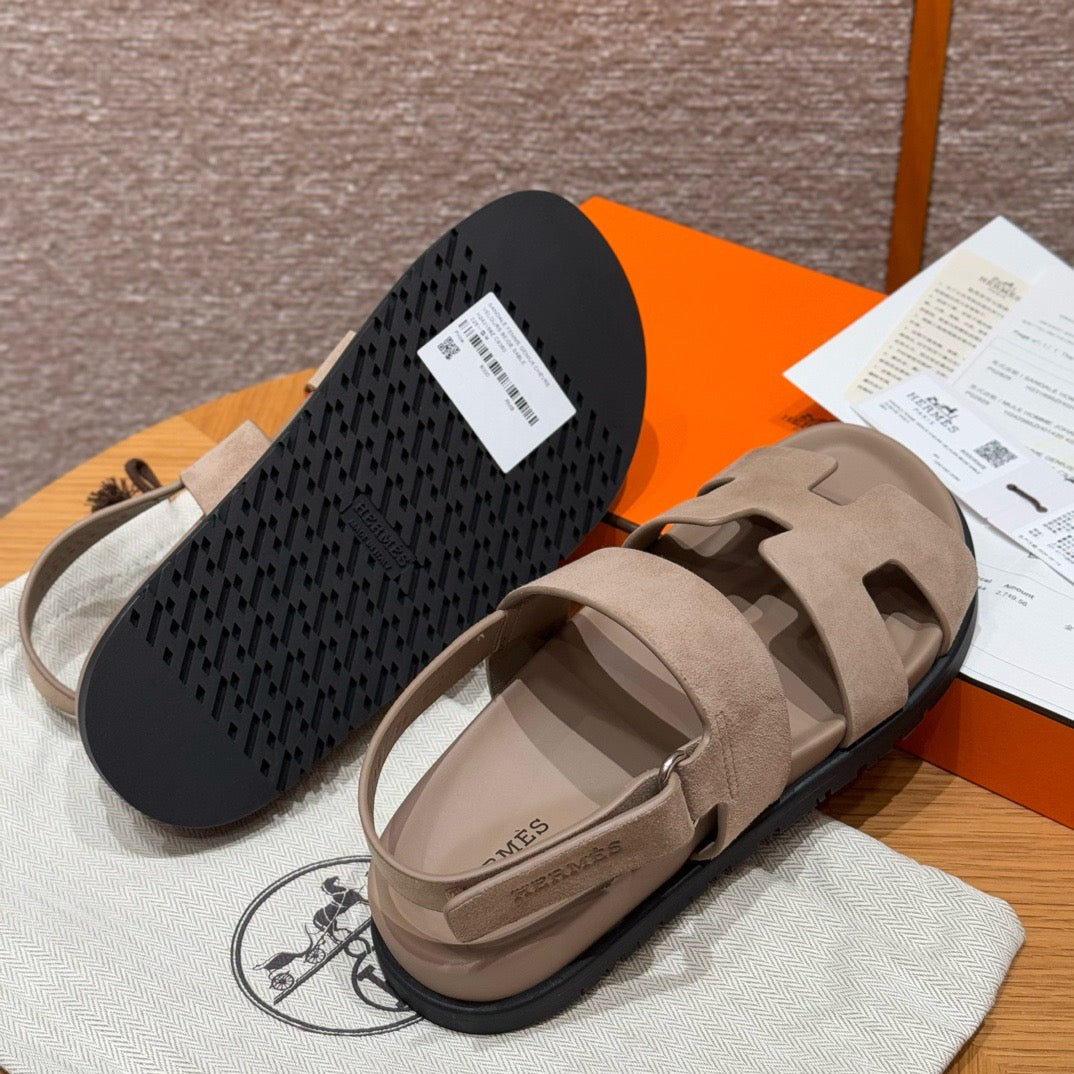 에르메스 Genius 지니어스 샌들 스웨이드