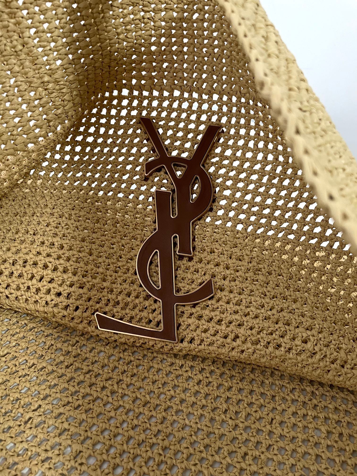 생로랑 이카레 라피아 백