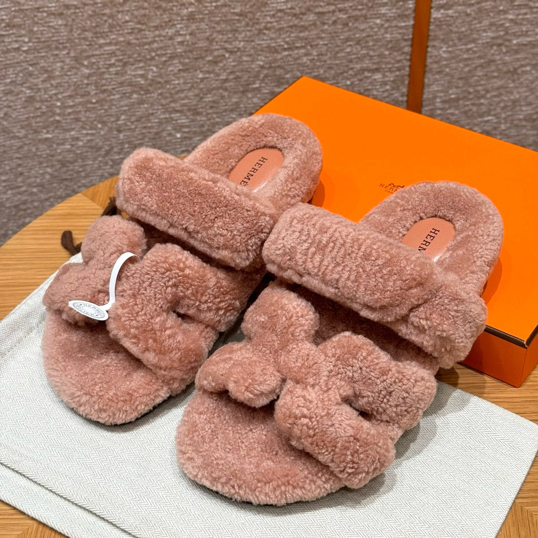 에르메스 CHYPRE 시프레 샌들 시어링