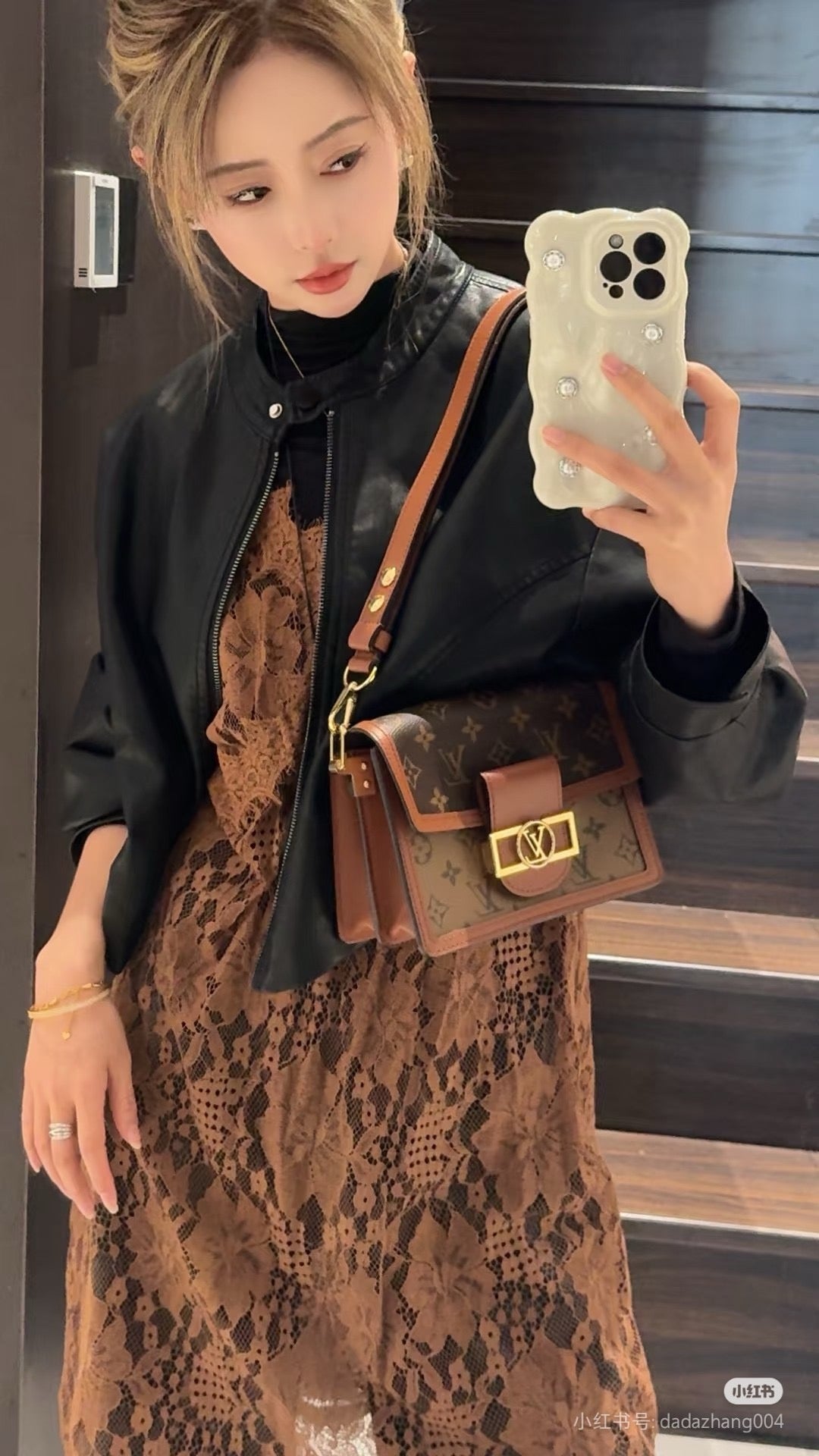 루이비통 모노그램 도핀백 미니