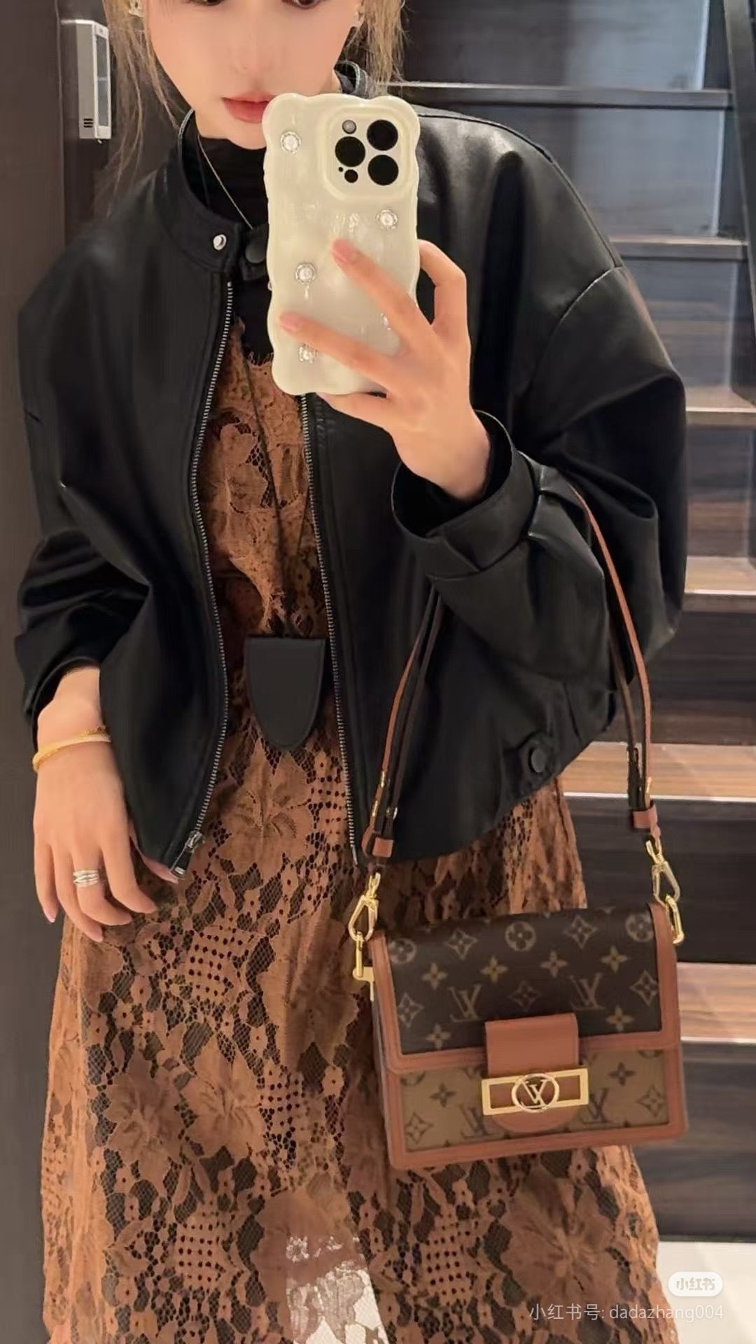 루이비통 모노그램 도핀백 미니