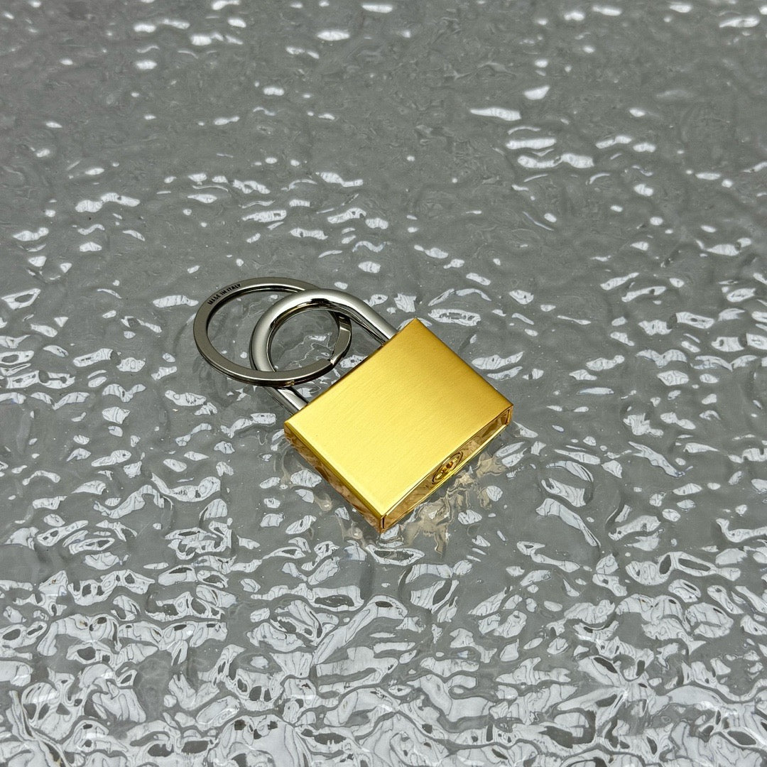 발렌시아가 골드 락 키링