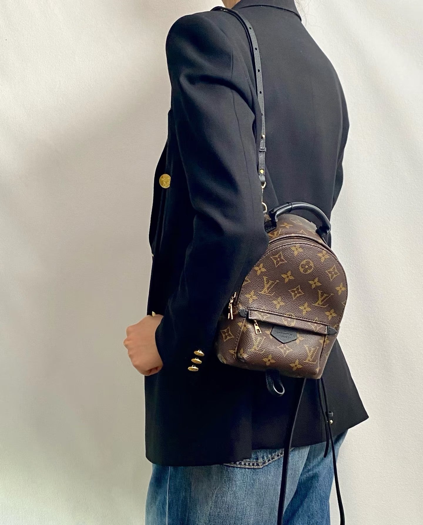 루이비통 팜 스프링스 모노그램 백팩 미니