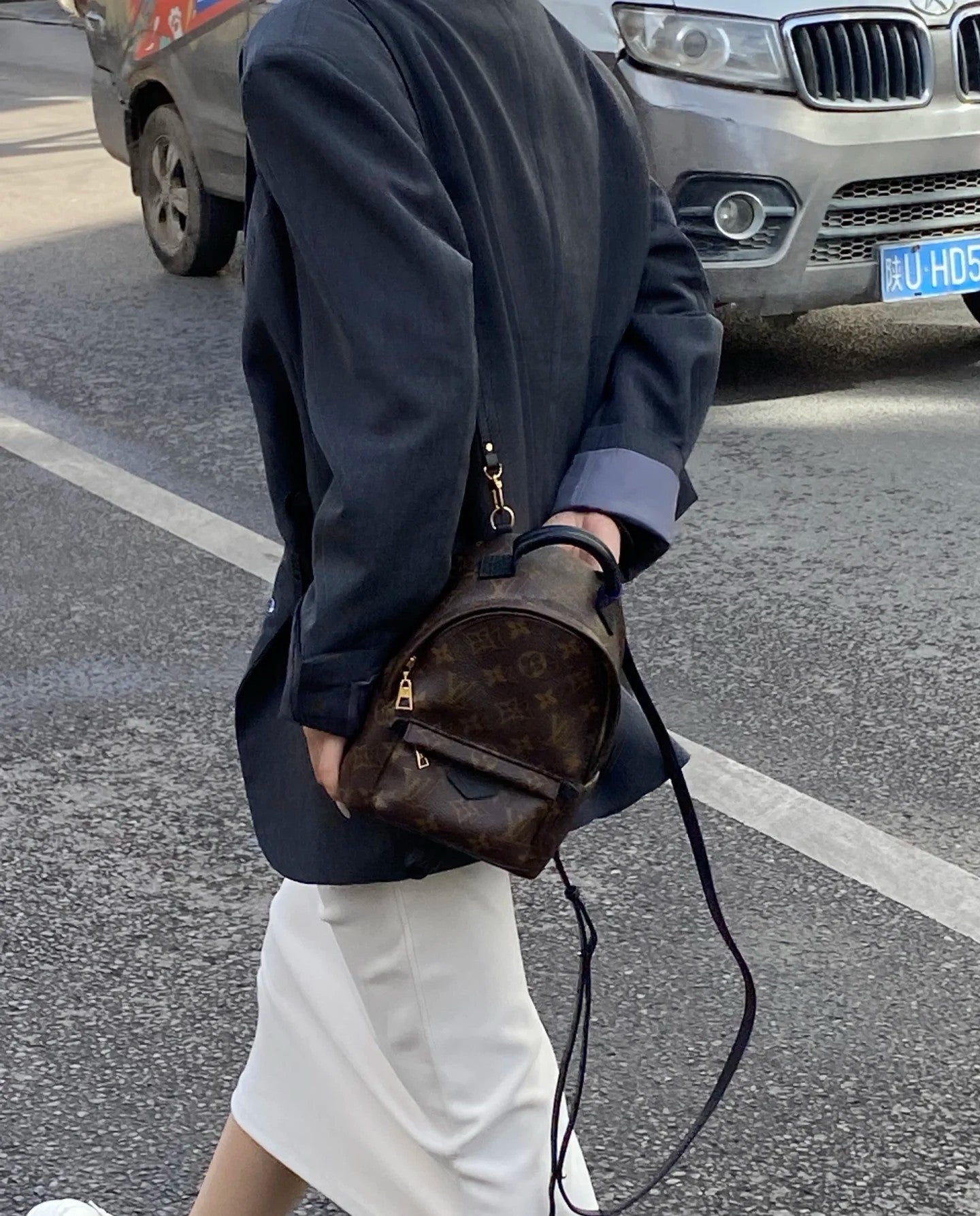 루이비통 팜 스프링스 모노그램 백팩 미니