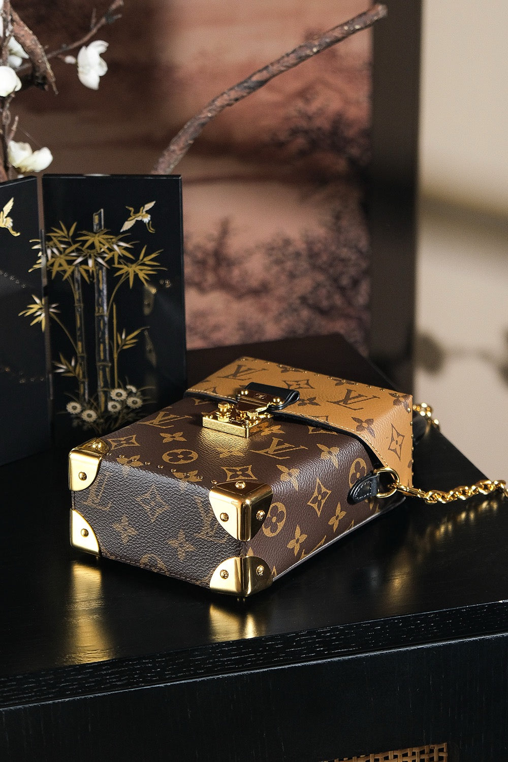 루이비통 카메라 박스 크로스백