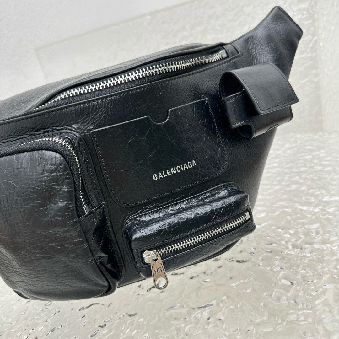 발렌시아가 슈퍼비지 벨트백