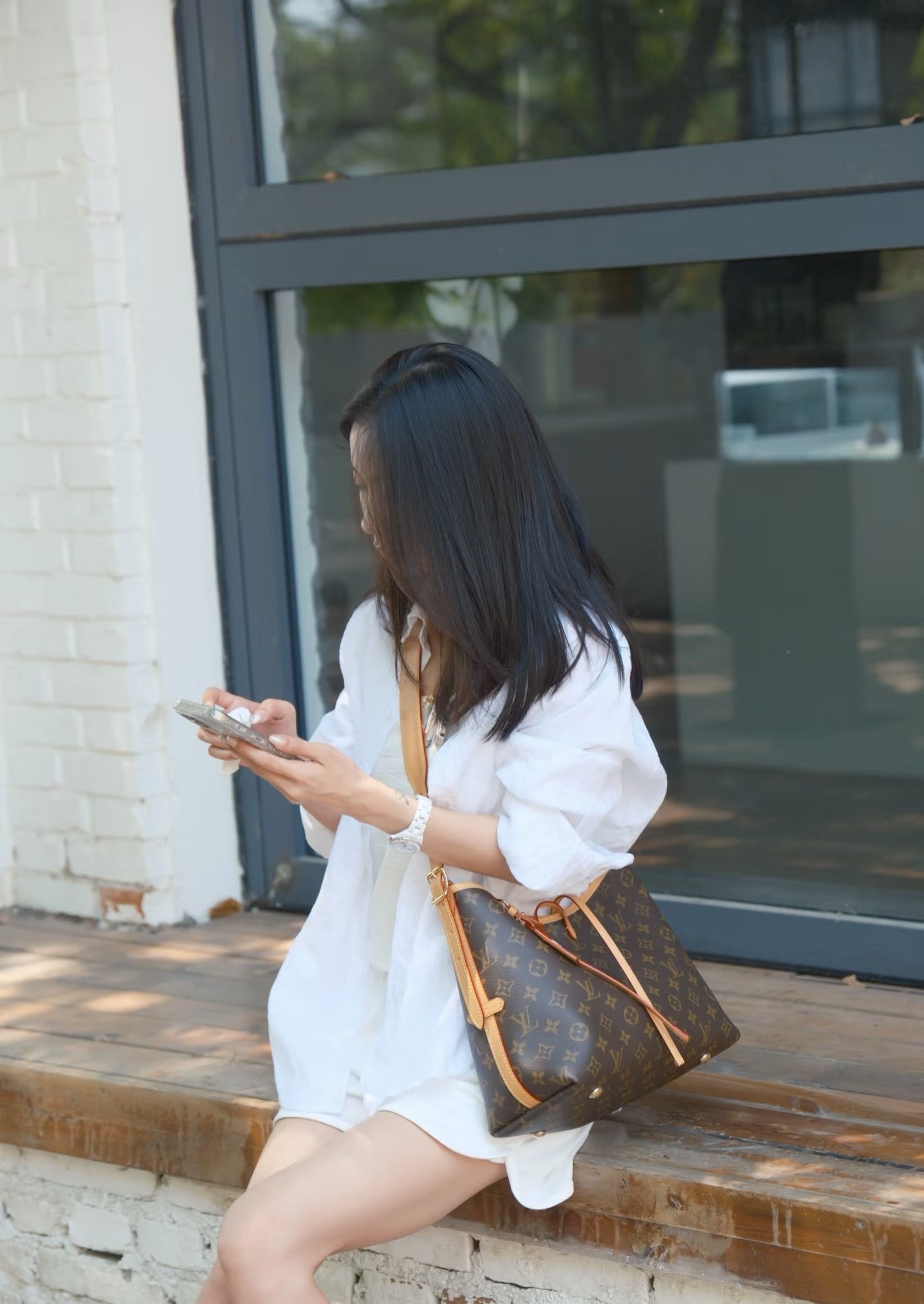 루이비통 캐리올 모노그램 PM,MM