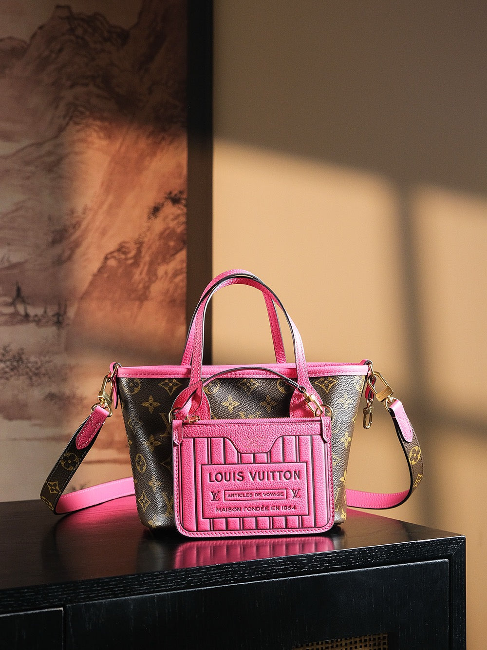 루이비통 네버풀 인사이드 아웃 BB