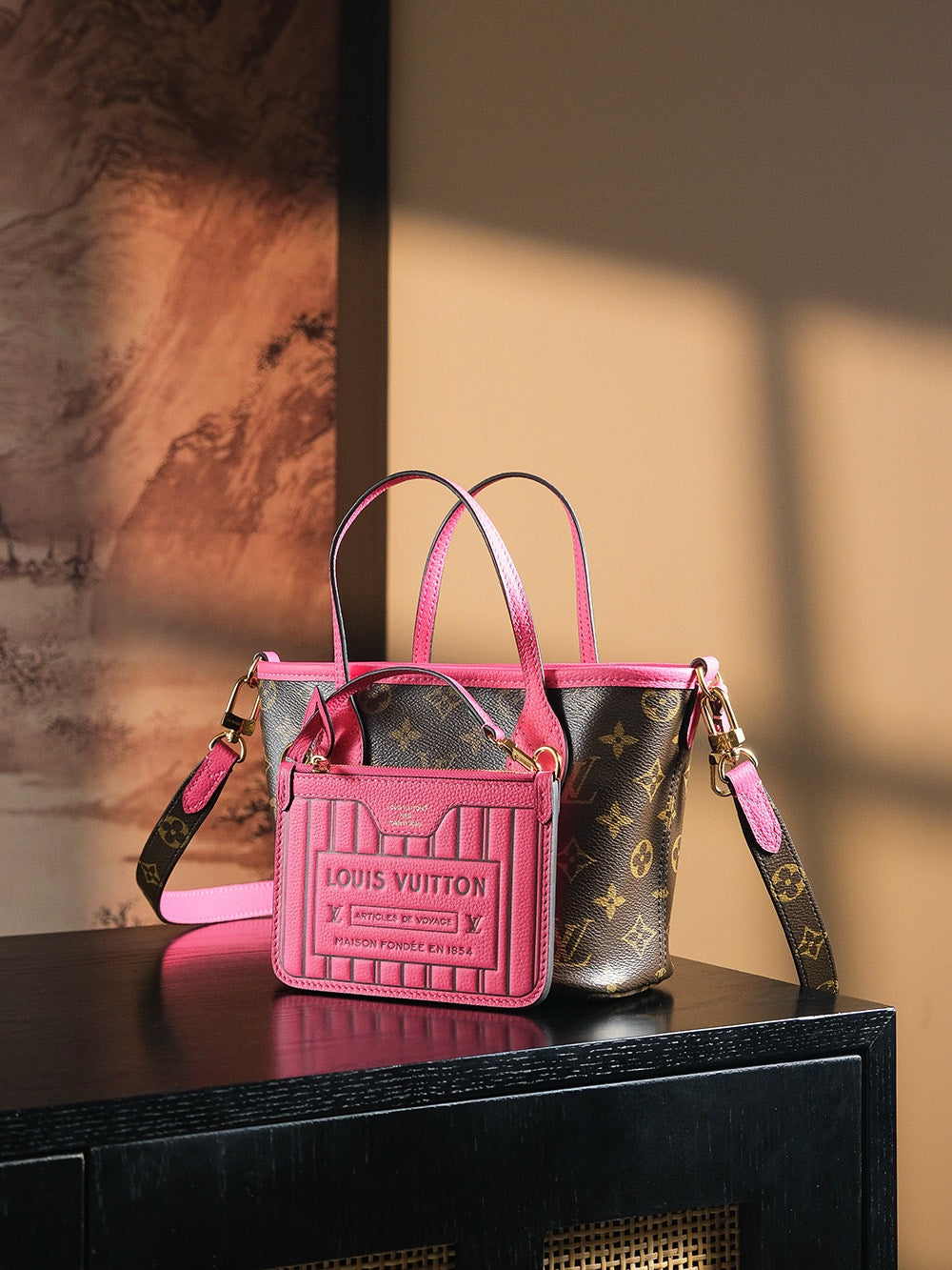 루이비통 네버풀 인사이드 아웃 BB