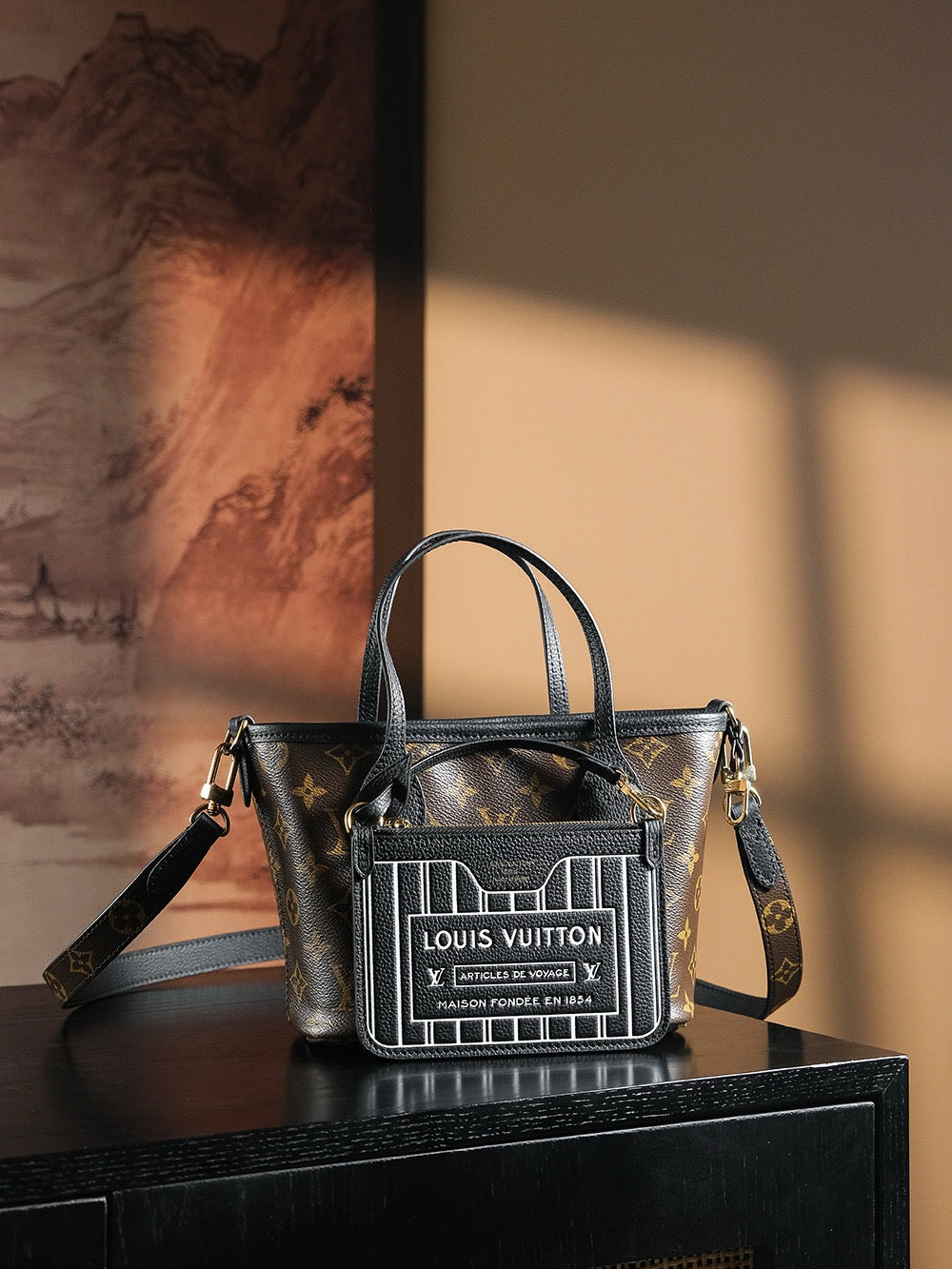 루이비통 네버풀 인사이드 아웃 BB