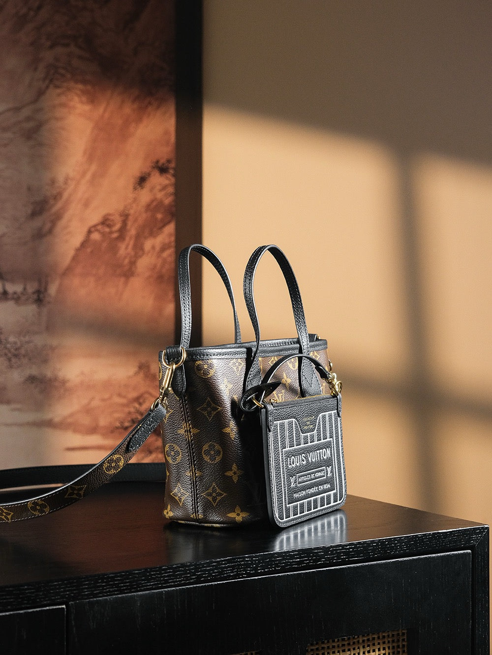 루이비통 네버풀 인사이드 아웃 BB