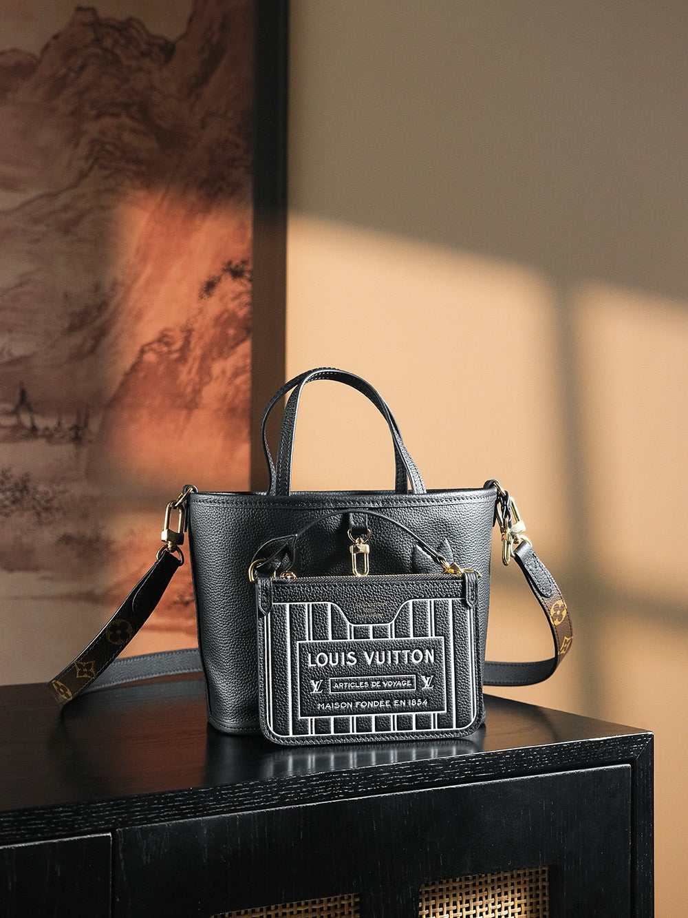 루이비통 네버풀 인사이드 아웃 BB