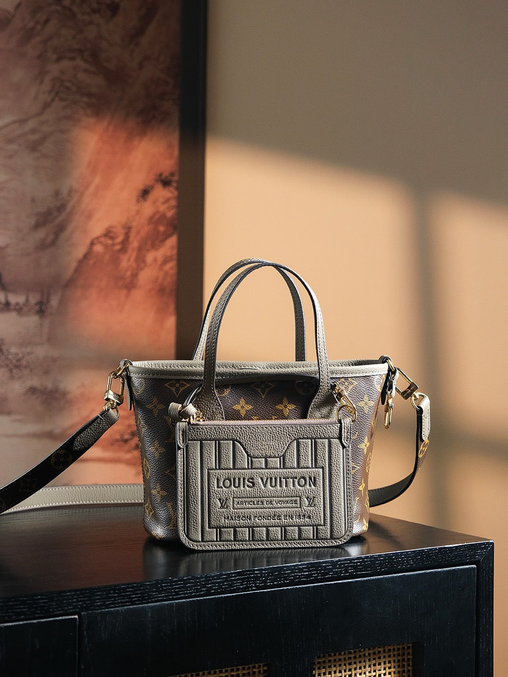 루이비통 네버풀 인사이드 아웃 BB