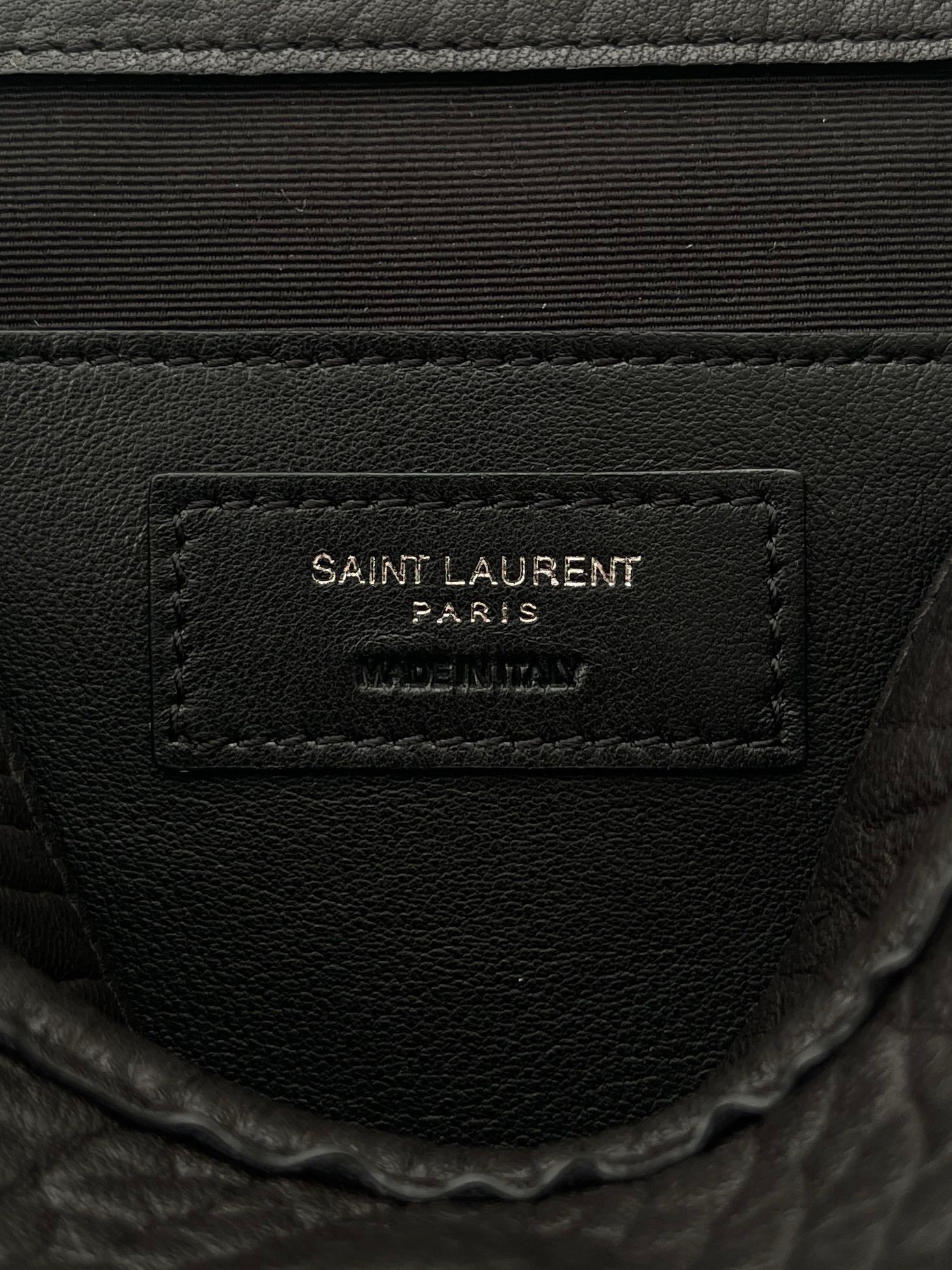 생로랑 니키백 그레인 램스킨  베이비