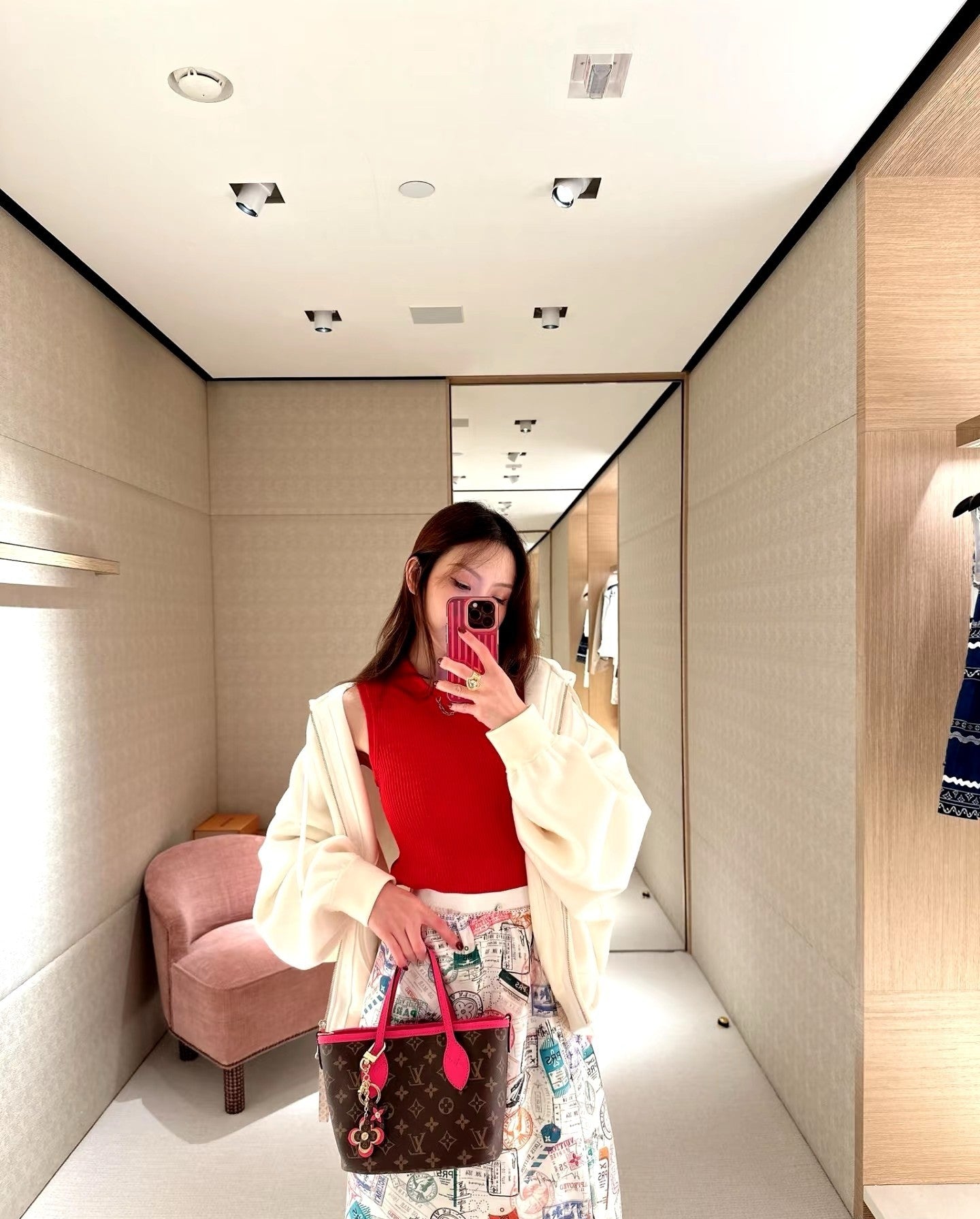 루이비통 네버풀 인사이드 아웃 BB