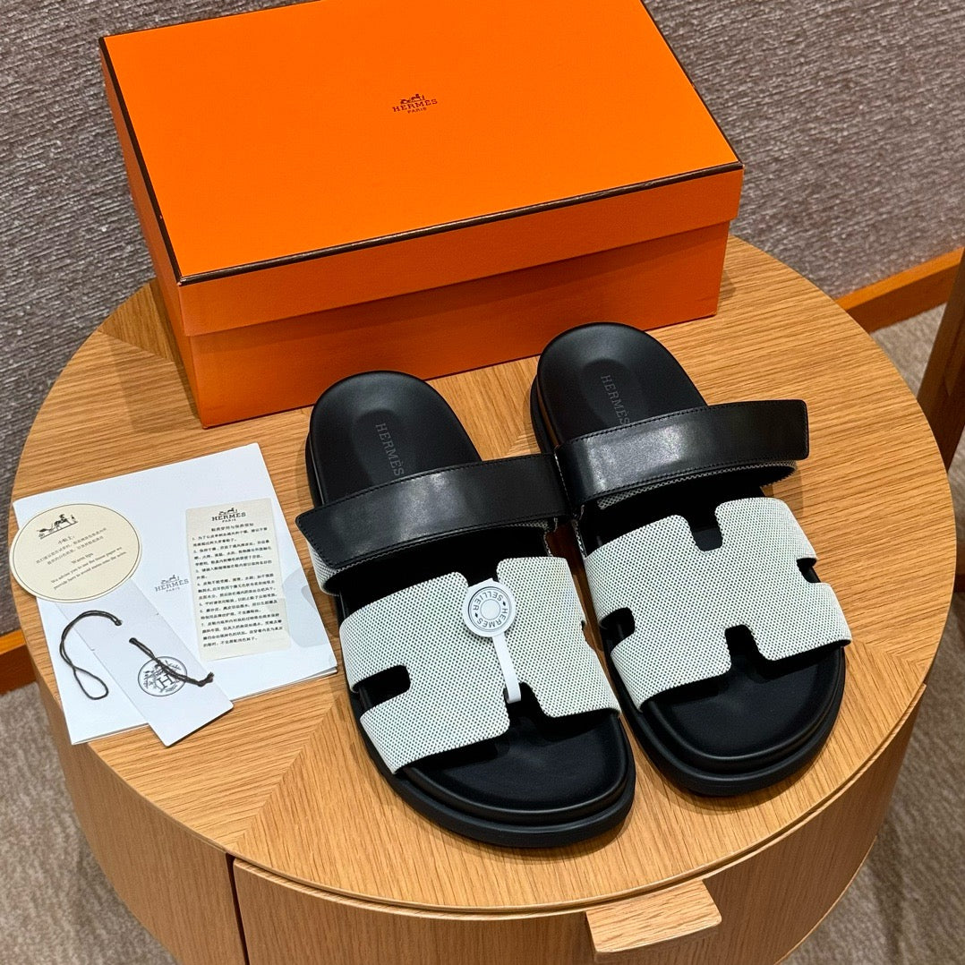 에르메스 CHYPRE 시프레 샌들 데님