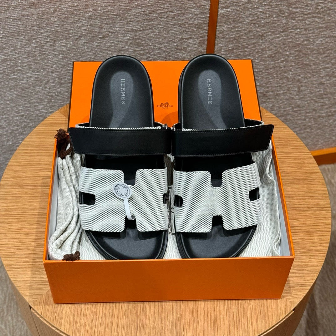 에르메스 CHYPRE 시프레 샌들 데님