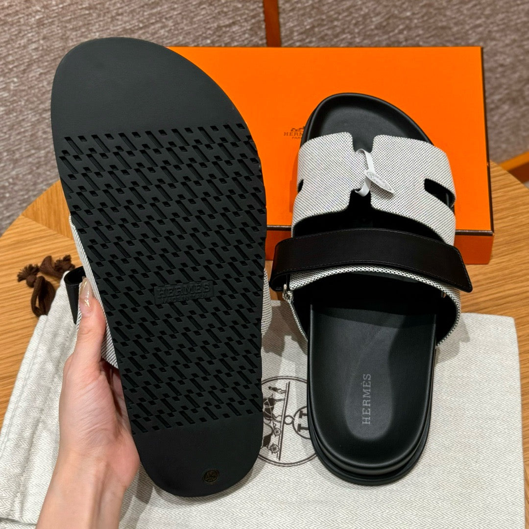 에르메스 CHYPRE 시프레 샌들 데님