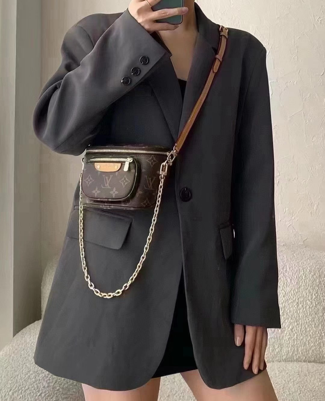 루이비통 모노그램 범백 미니