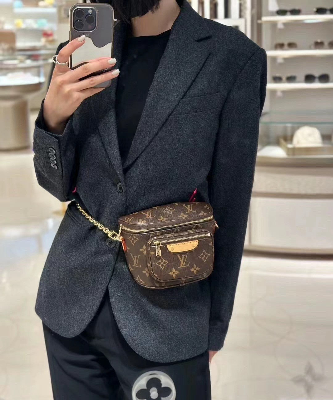 루이비통 모노그램 범백 미니