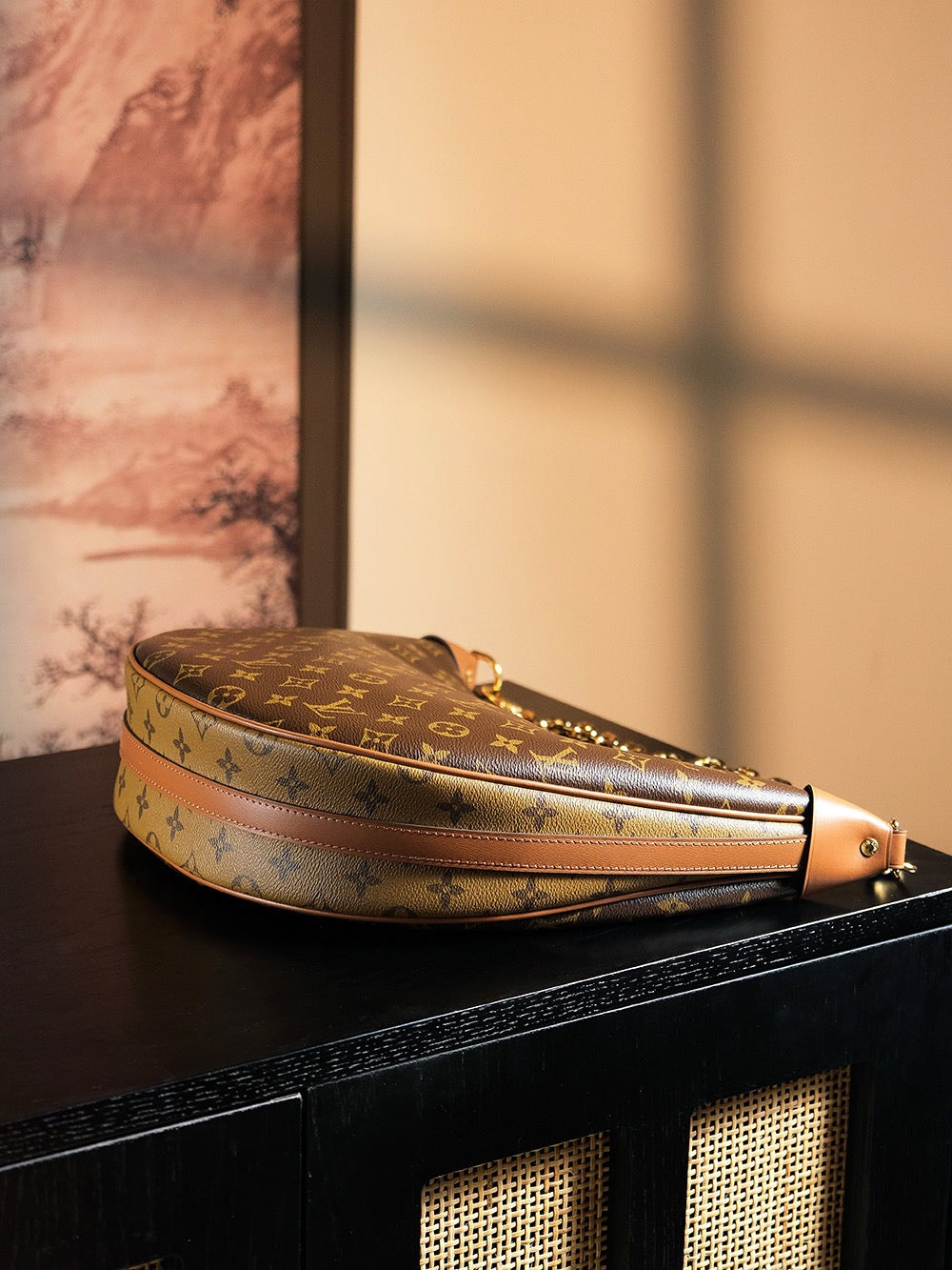 루이비통 모노그램 루프 호보백